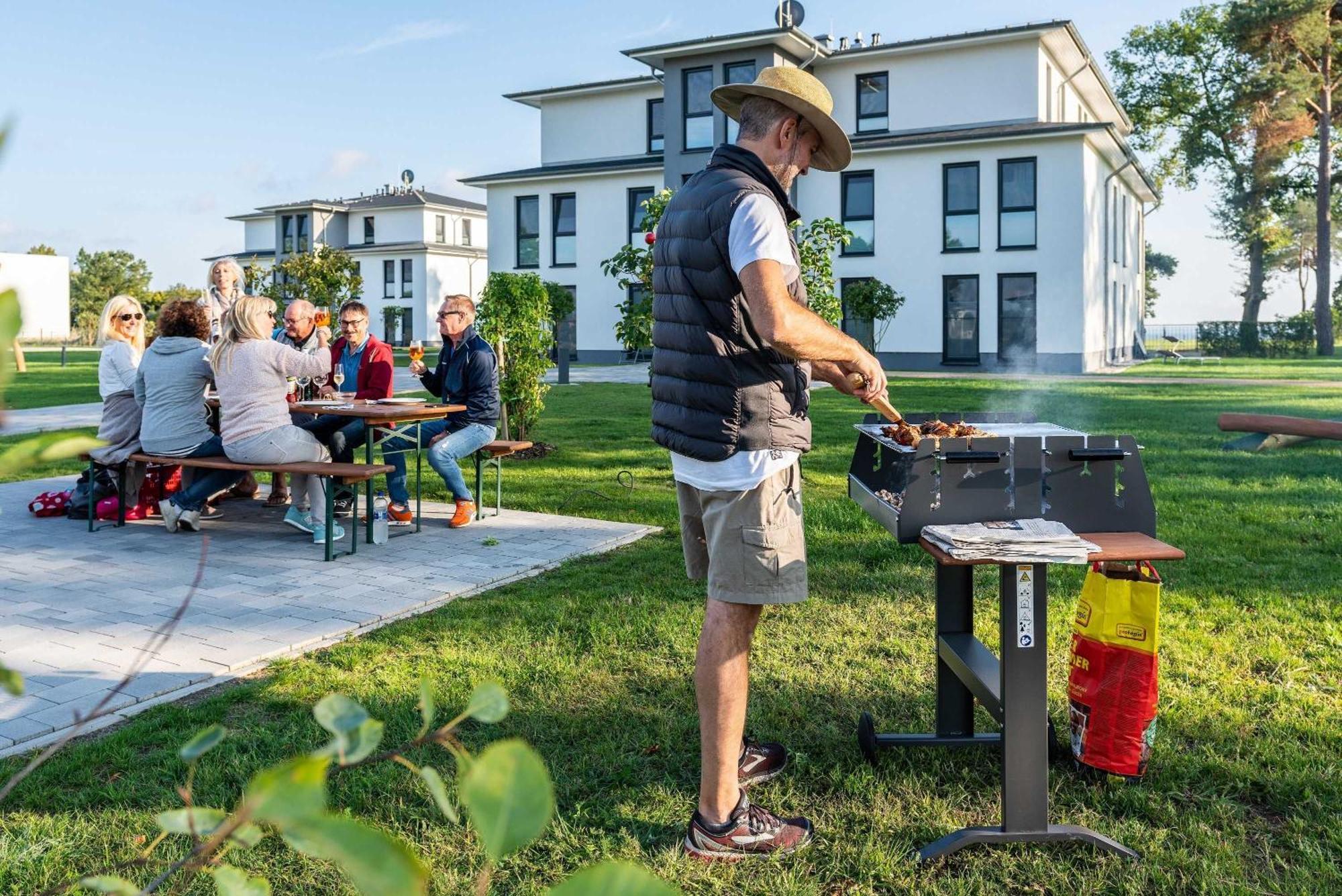 Terrassenwohnung "Kliffgarten" - Oase Am Haff Garz  Luaran gambar